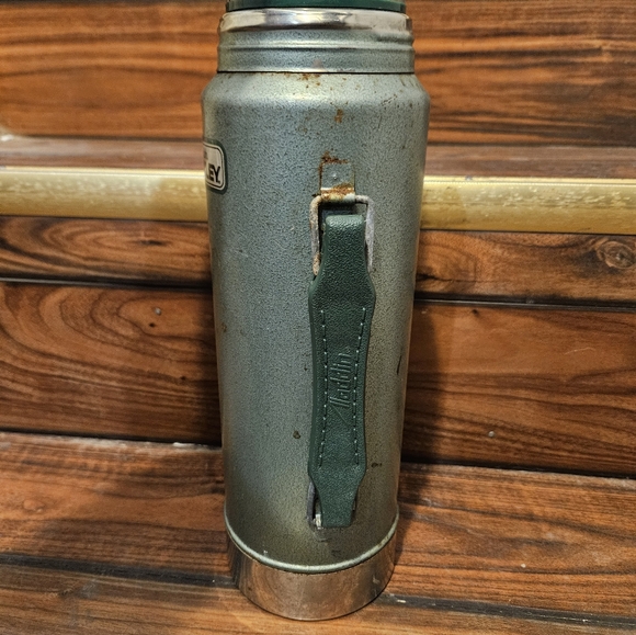 Vintage Stanley Aladdin Thermos A-944DH Green Quart Vintage - Picture 5 of 17